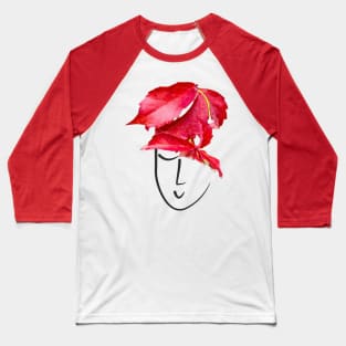 An autumn lady Baseball T-Shirt